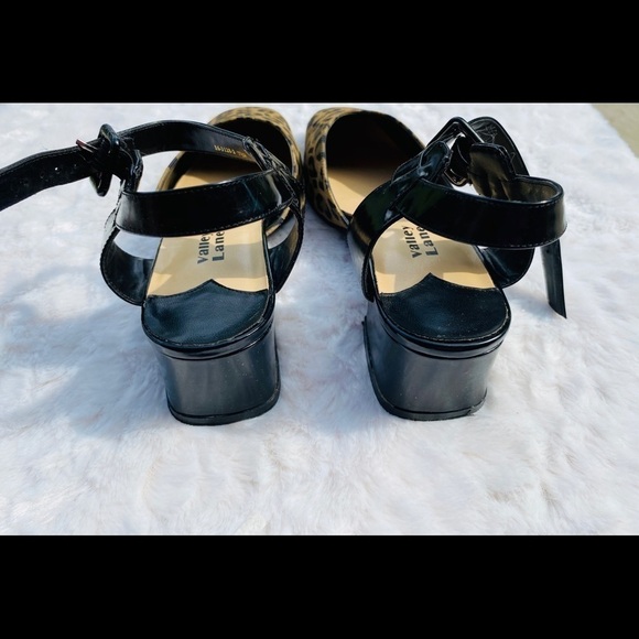 Leopard sling back shoe 7 1/2 W - Picture 4 of 5